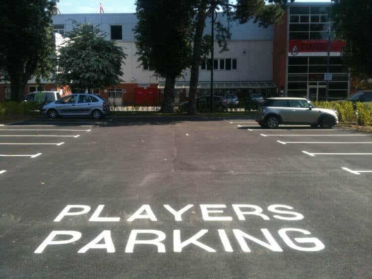 players parking